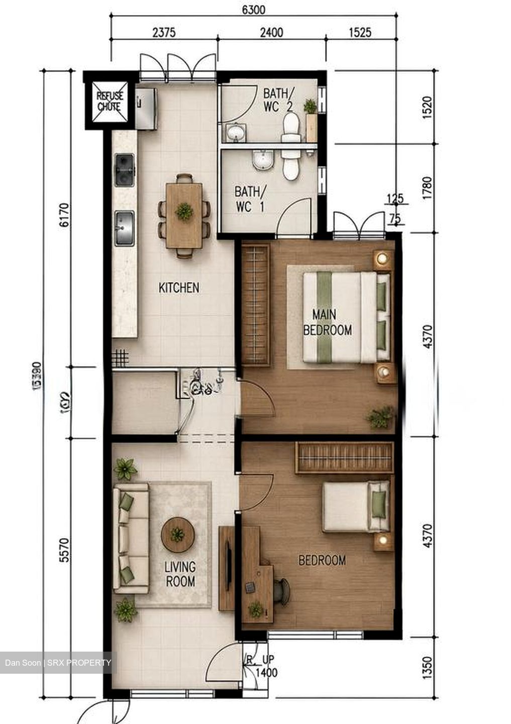 Blk 108 Gangsa Road (Bukit Panjang), HDB 3 Rooms #598104301
